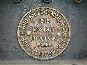 logo de North-British locomotive company limited