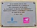 Placa a Paco Carrasquilla, 2023-03-08.