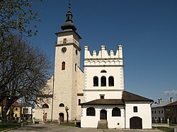 Podolínec'te bir kilise