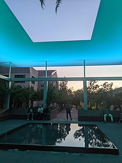 <i>Dividing the Light</i> Art installation by James Turrell