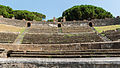 3250) Détail de l'amphithéâtre de Pompéi, Italie. , 11 décembre 2015