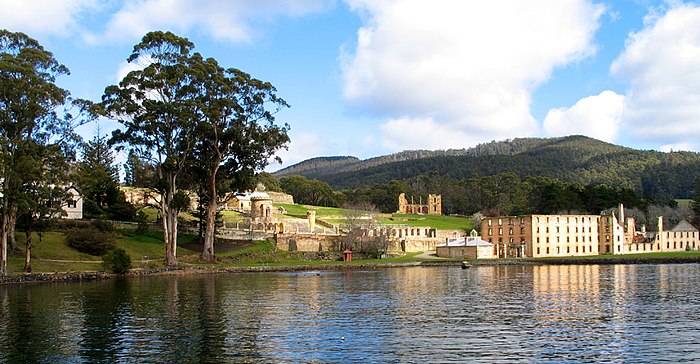 Port Arthur, Tasmania merupakan koloni terakhir dan terbesar Australia.