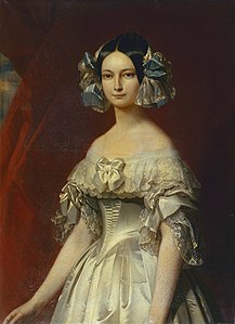 Portrait de la princesse royale, duchesse d'Orléans - Franz Xaver Winterhalter - musée d'art et d'histoire de Saint-Brieuc b.jpg