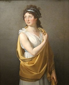 Portrait d'une dame (attribution, vers 1799), musée d'Art de San Diego.