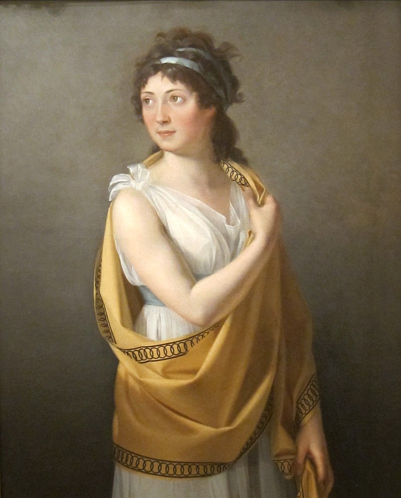 Portrait of a Lady by Marie-Guillemine Benoist, San Diego Museum of Art.JPG