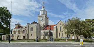 Portsmouth Cathedral Church in Hampshire, United Kingdom