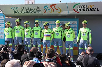 Portugal - Algarve - Lagos - 2016 Volta ao Algarve - cycle team (25168312633).jpg