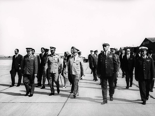 Nimiery with Marshal Tito in 1970