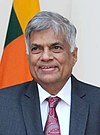 Prime Minister of the Democratic Socialist Republic of Sri Lanka, Mr. Ranil Wickremesinghe, at Hyderabad House, in New Delhi on September 15, 2015 (1).jpg