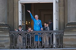 Queen Margrethe II of Denmark 70th Birthday April 2010