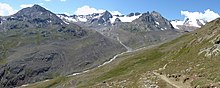 Rückzugsgebiet des Vernagtferners unterhalb der Vernagthütte