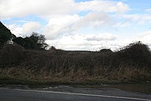 The site of the ROC post near Streatley, Berks. ROC post in the weeds - geograph.org.uk - 1736362.jpg