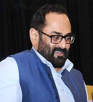 <span class="mw-page-title-main">Rajeev Chandrasekhar</span> Indian politician (born 1964)