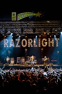 Razorlight at GuilFest in July 2011