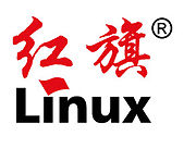 The logo of Red Flag Linux