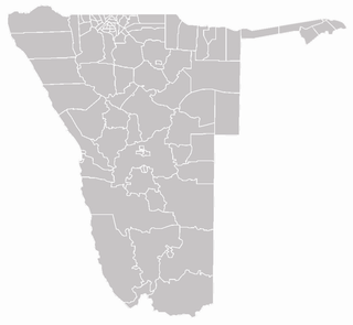 Constituencies of Namibia Wikimedia list article