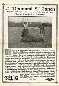 flier de sortie pour le diamant S RANCH, 1912.jpg