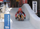 Deutsch: Vorletztes Saisonrennen im Rennrodel-Weltcup der Saison 2014/15 vom 19. bis 22. Februar 2015 in Altenberg/Erzgebirge. Tag 2: Nationencups. English: Luge world cup race season 2014/15 in Altenberg/Germany, 19th to 22nd Februar 2015. Day 2: Nations cup races.