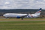 Rex Airlines (VH-RQC) Boeing 737-8FE(WL) landing at Canberra Airport (6).jpg