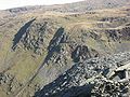 Tramffordd ac inclên Chwarel y Rhosydd, o Chwarel Croesor