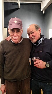 Thumbnail for File:Roger Angell with Edward Koren in March 2015.jpg