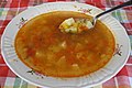 ルーマニアのジャガイモのスープ