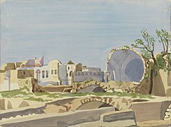 Ruins of Gaza, Egypt, 1919