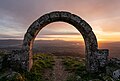 Image 86Ruins of the São João Chapel at sunrise, Aldeia de Monsanto, Portugal