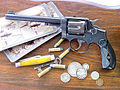 Smith & Wesson kaliber 38, speciel model fra 1899 forbeholdt militær og politifolk