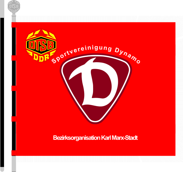 File:SV Dynamo Flag Bezirksorganisation Karl Marx Stadt.svg