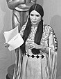 Sacheen Littlefeather bei der Oscarverleihung 1973