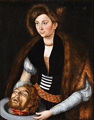 Lucas Cranach l'Ancien, Salomé, 1510.