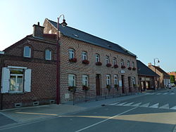Saméon (Nord, Fr) mairie.JPG