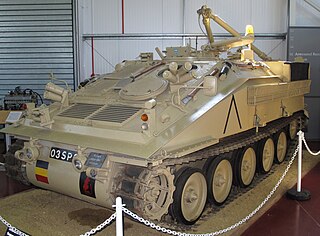 <span class="mw-page-title-main">FV106 Samson</span> Armoured recovery vehicle