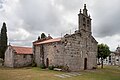 Igrexa de San Pedro de Oza dos Ríos.