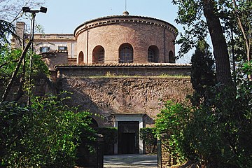 The Mausoleum of Santa Costanza, Rome, was built as the tomb of the augusta Constantina. (See interior below.)