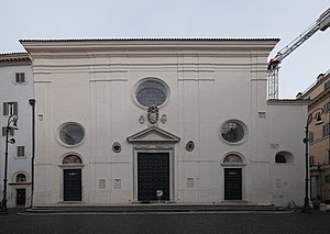 Santa Maria sopra Minerva, Fassade