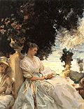 Thumbnail for File:Sargent - In a Garden Corfu.jpg