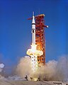 Štart nosnej rakety Saturn IB s misiou Skylab 4