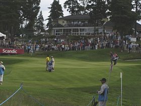 Scandinavian Masters 2005 noveno green.jpg