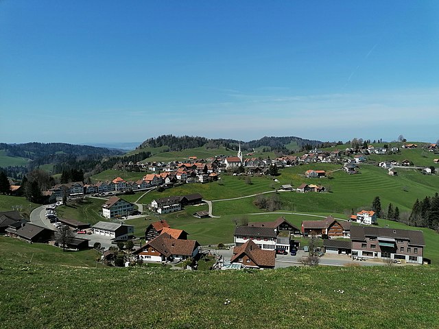 Aussicht auf Schwellbrunn