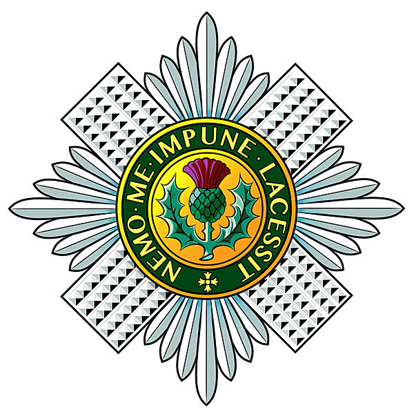 Regimental badge of the Scots Guards.