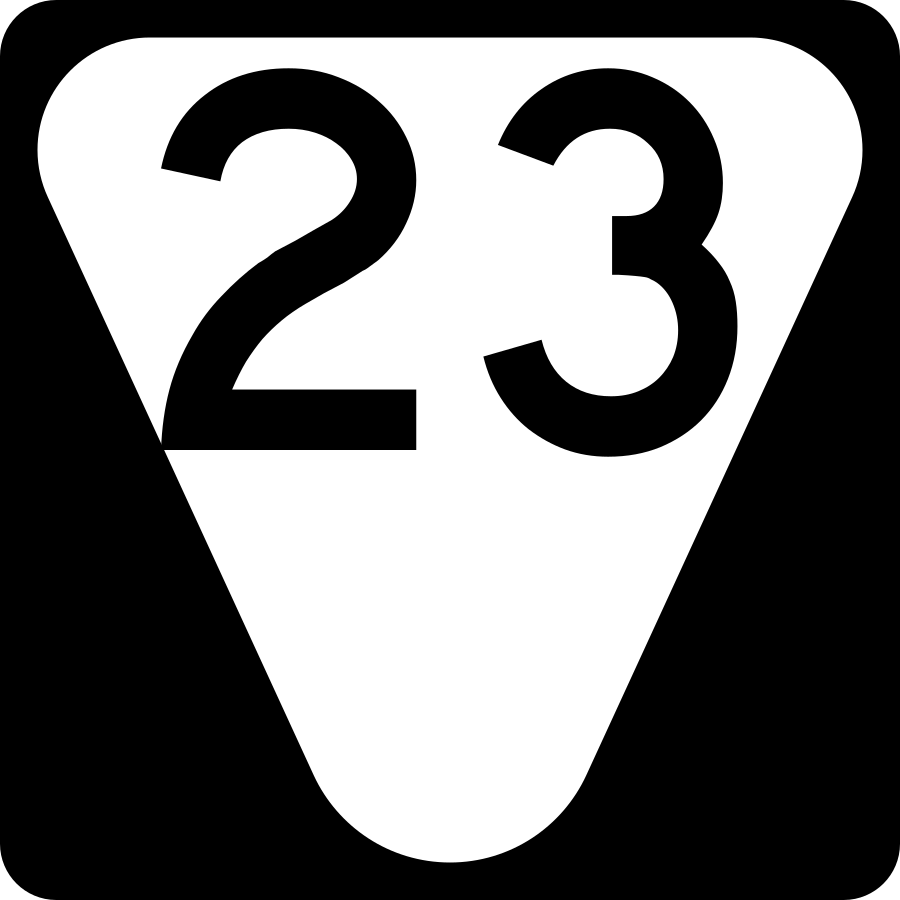 23 путь. Route 23. Трафарет 23 маршрут.