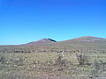 Paysage naturel typique de la Cuchilla Grande avec ses collines granitiques arrondies et son relief montueux de faible élévation près de Minas.