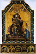 Simone Martini. St. Louis of Toulouse Altarpiece. 1317. Mus.Capodimonte, Naples..jpg