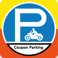 Parking zone for Motor- Coupon Payment (in Transport typeface)
