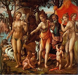 „Трите парки“, картина от Содома около 1525 г.