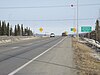 L'autoroute George Parks en direction sud s'approchant du viaduc Airport Way.JPG