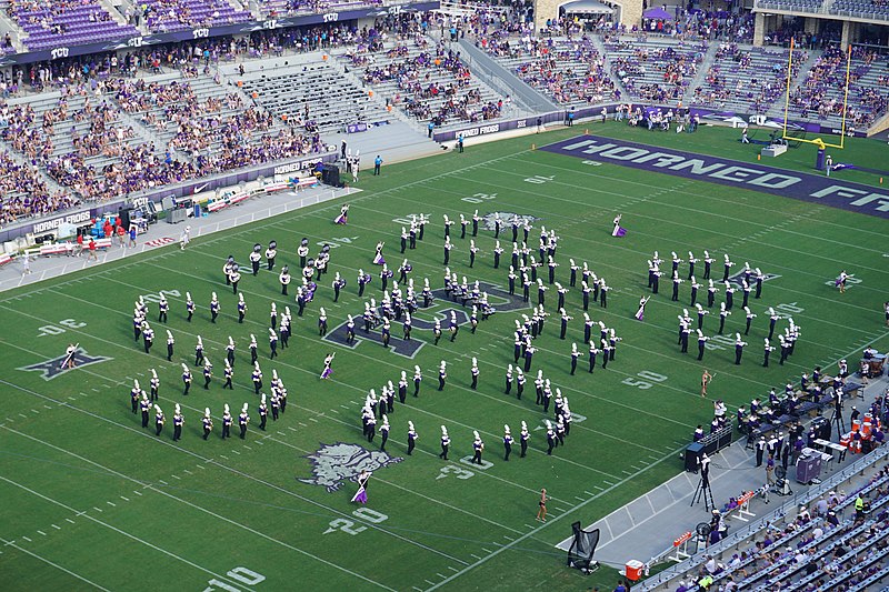 File:Southern Methodist vs. Texas Christian football 2019 32 (TCU Horned Frog Marching Band).jpg