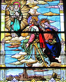 Saint Henry in Heaven interceding for St. Henry Church parishioners St. Henry - St. Henry interceding.jpg